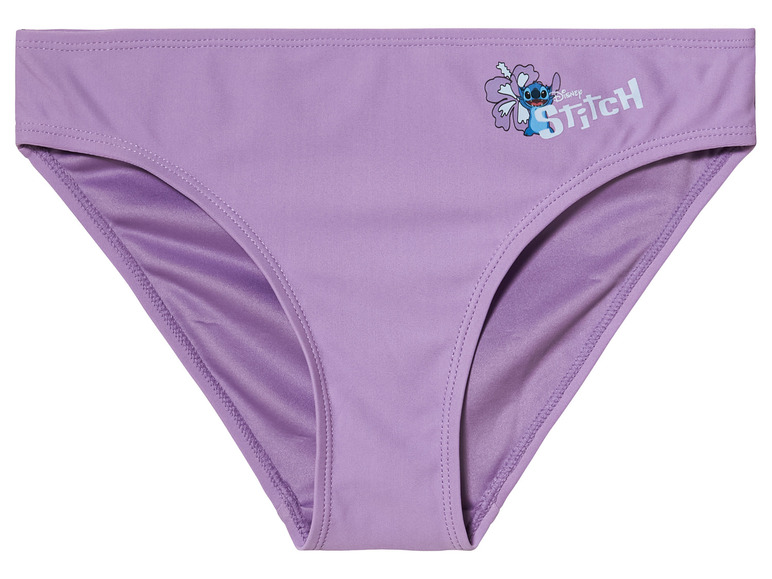 Lila plavky s motivem Stitch od Disneyho