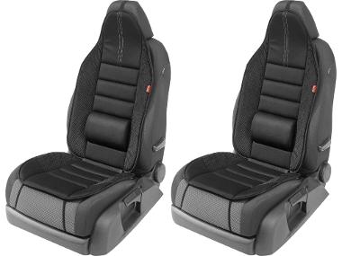 ULTIMATE SPEED® Sada podložek na autosedadlo, 2dílná, černá