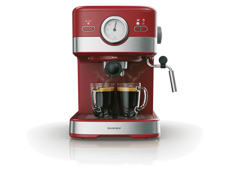  Zobrazit na celou obrazovku SILVERCREST® KITCHEN TOOLS Espresso kávovar SEM 1100 C4 - Obrázek 2