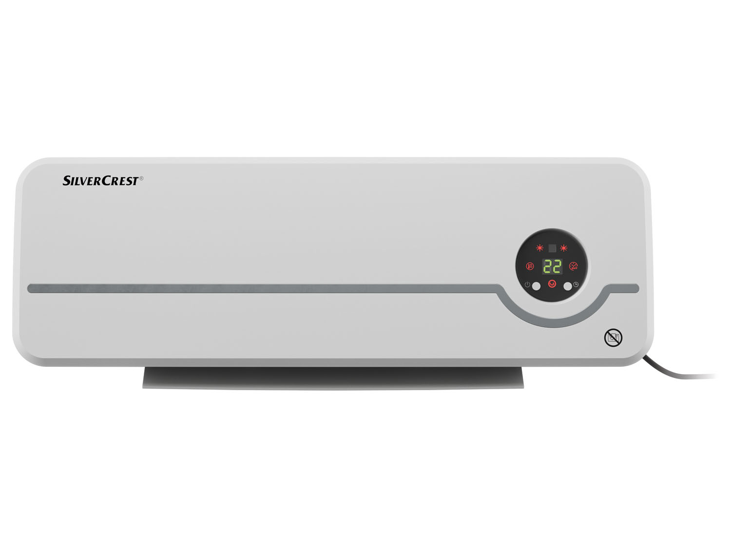 SILVERCREST Nástěnný keramický teplovzdušný ventilátor SKWH 2000 A2