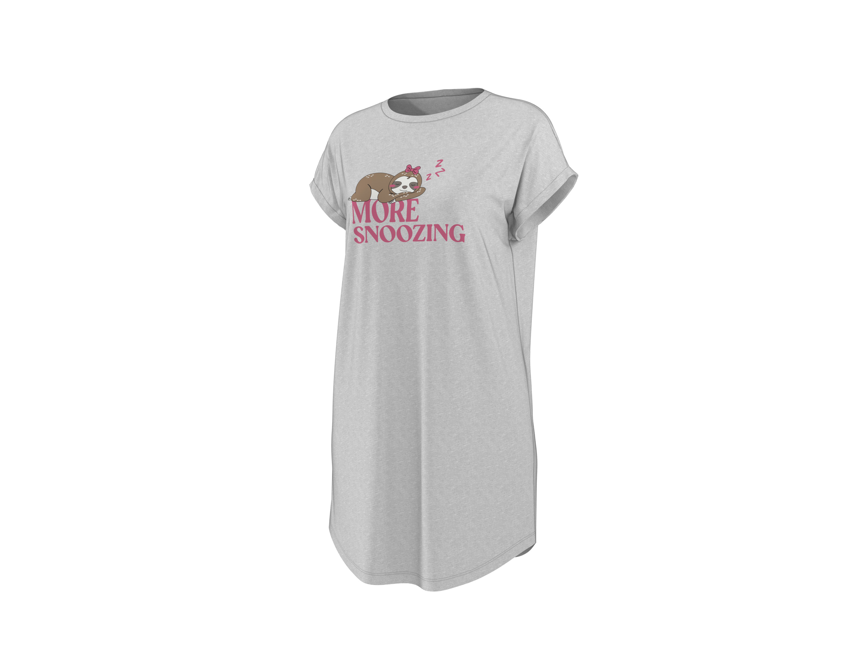 esmara® Dámská noční košile (šedá, S(36/38))