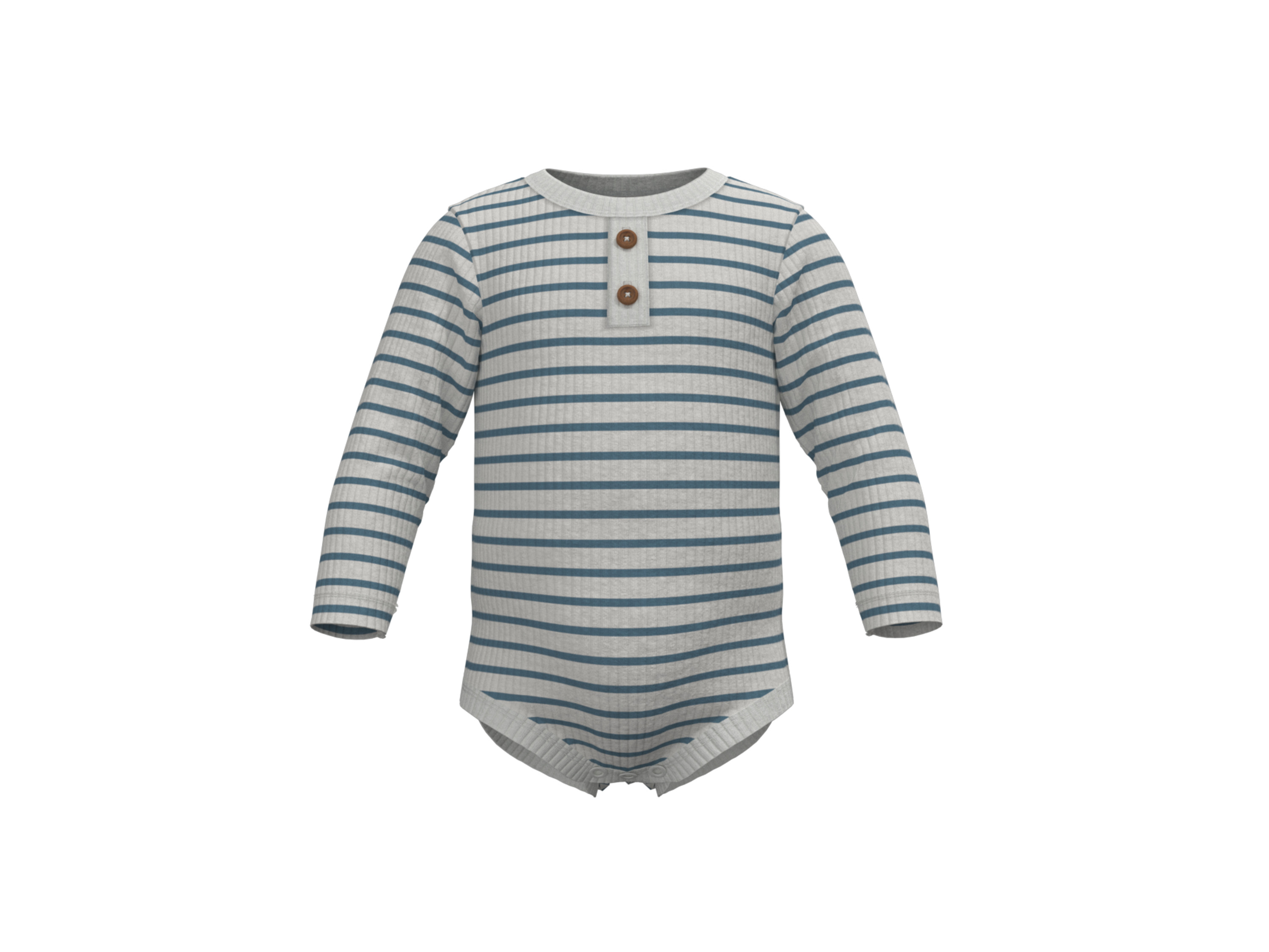 lupilu® Chlapecké body s dlouhými rukávy (pruhy, 50/56)