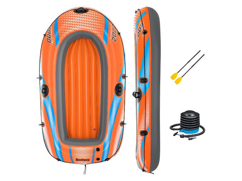 Nafukovací člun Bestway Condor Elite 2000, včetně vesel a pumpy.