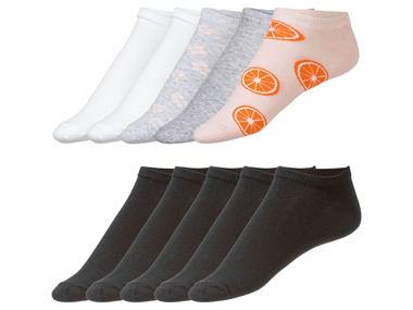 ESMARA® Dámské nízké ponožky BIO, 5 párů
