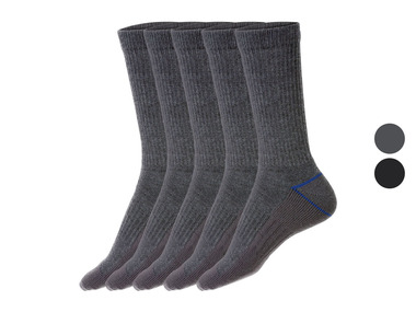 LIVERGY Pánské pracovní ponožky, 5 párů