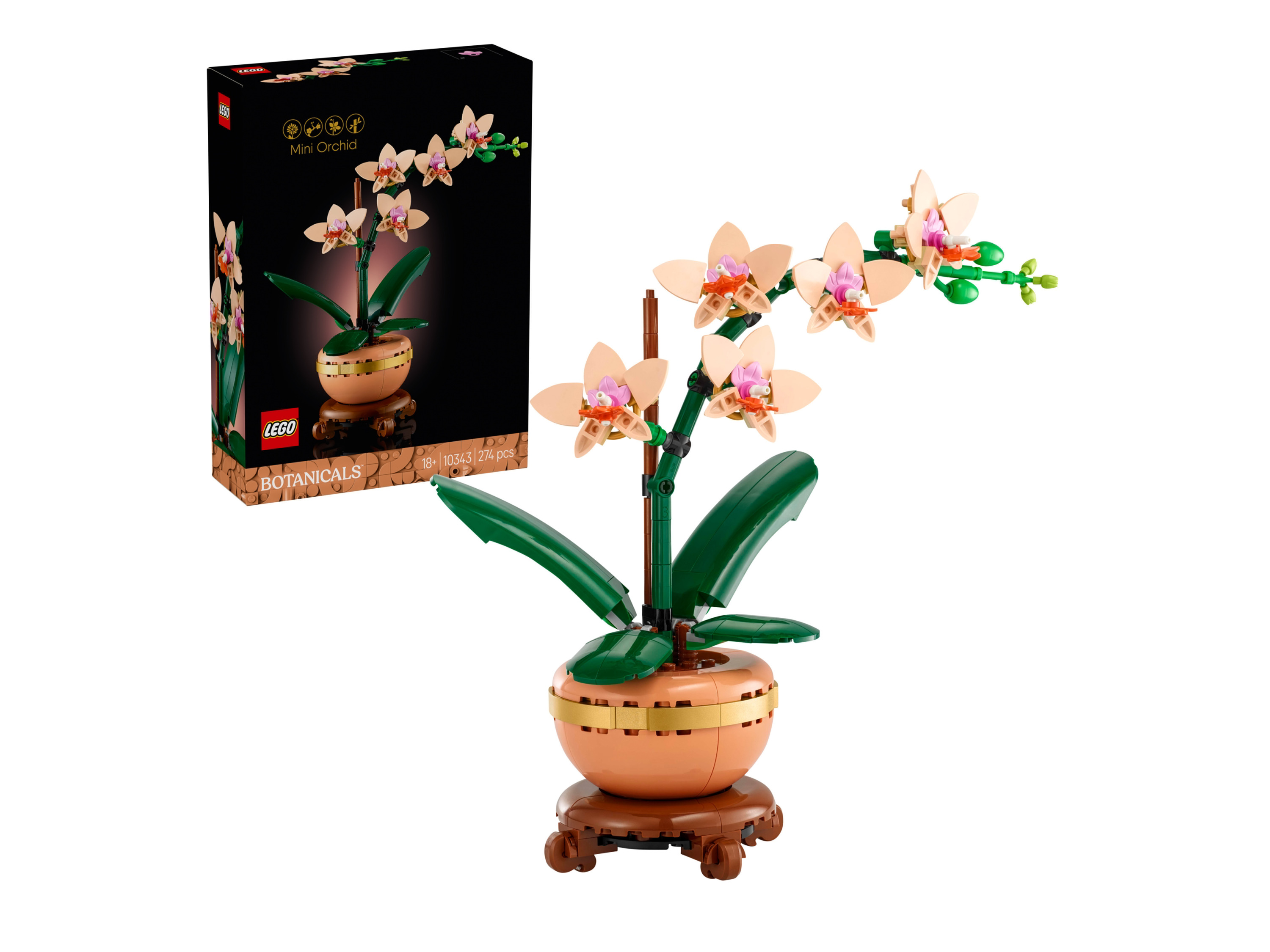 Lego Botanicals 10343 Miniaturní orchidej