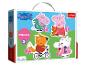 Trefl Peppa Pig puzzle: skládačka s figurkami z Peppa Pig.