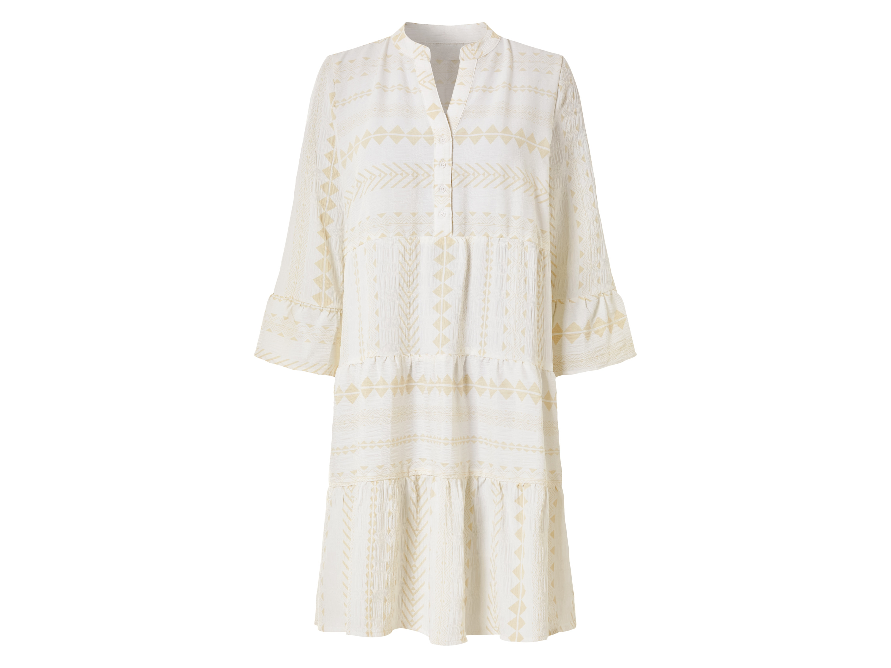 esmara® Dámské tunikové šaty (krémová, S(36/38))