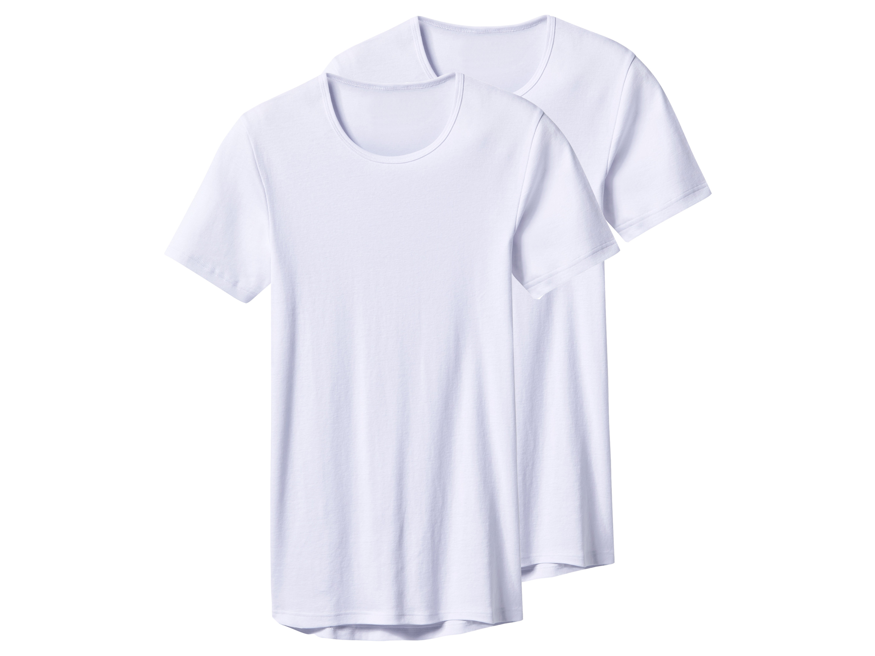 esmara Men Pánské spodní triko, 2 kusy (kulatý výstřih, bílá, 7/Xl)