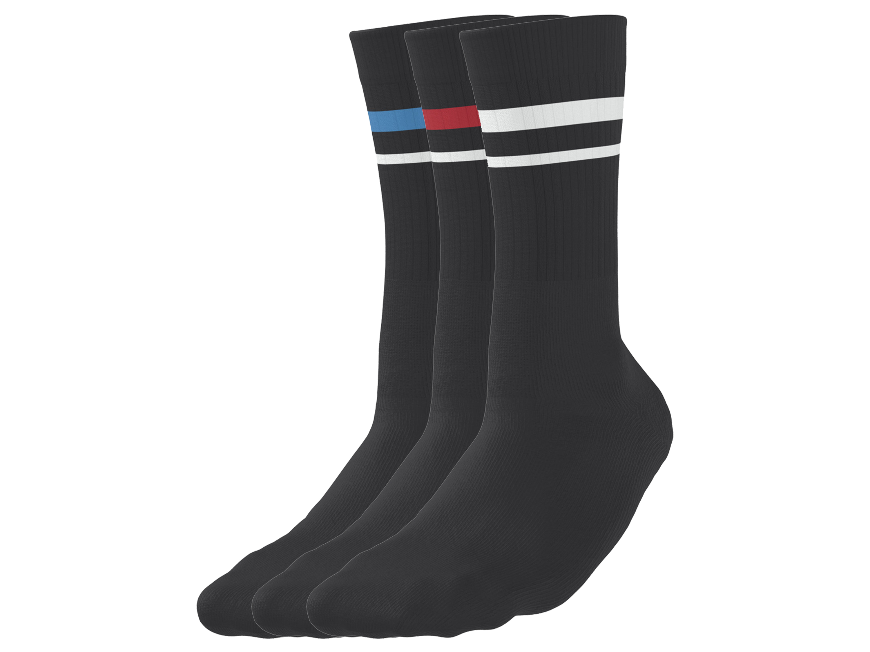 esmara Men Pánské ponožky, 3 páry (černá, 39-42)