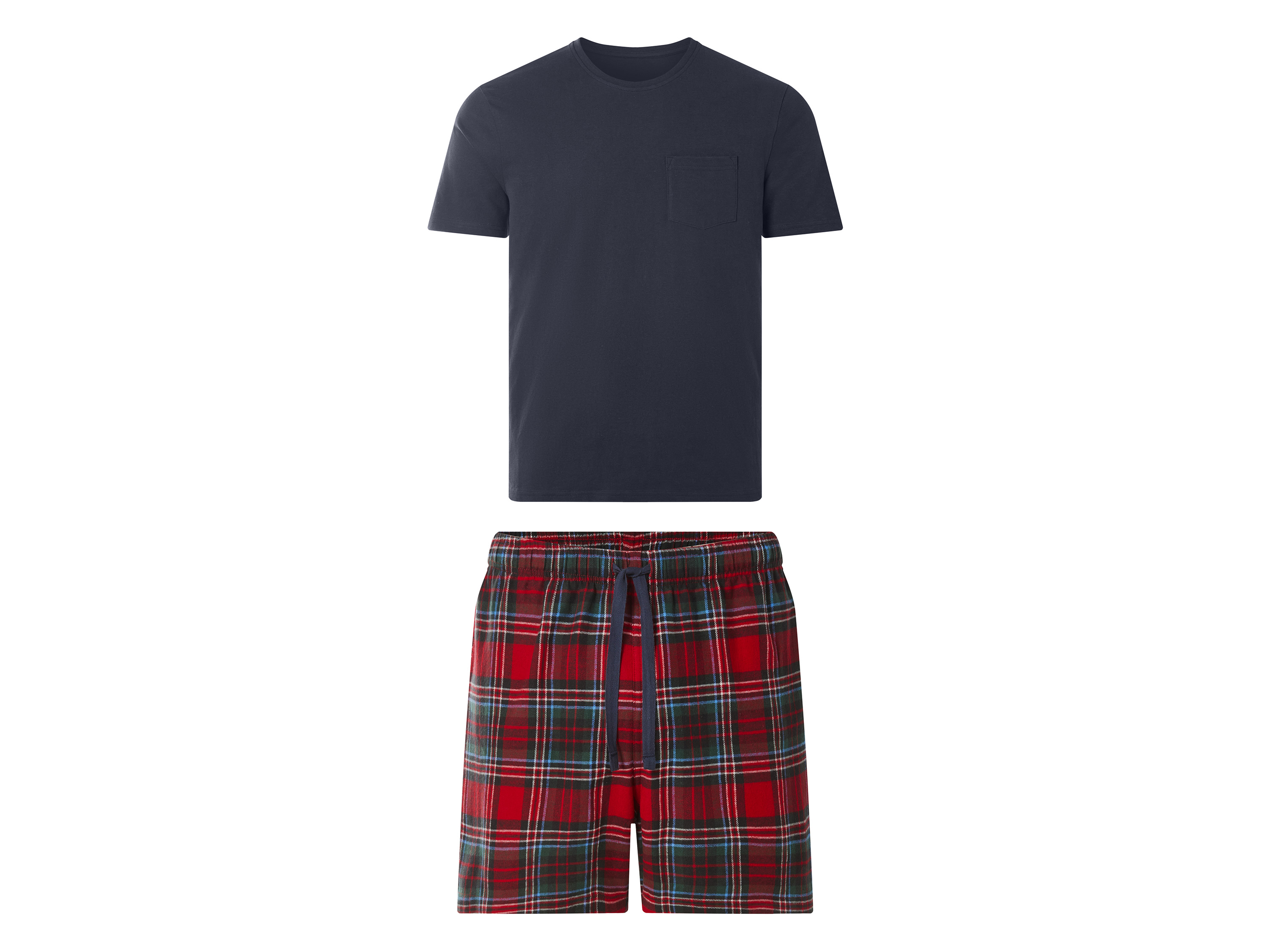 Esmara MEN Pánské pyžamo (červená, XL (56/58))