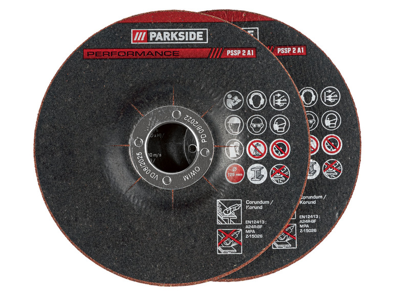  Zobrazit na celou obrazovku PARKSIDE PERFORMANCE® Řezný kotouč PTP 6 A1 / Hrubovací kotouč PSSP 2 A1 - Obrázek 8