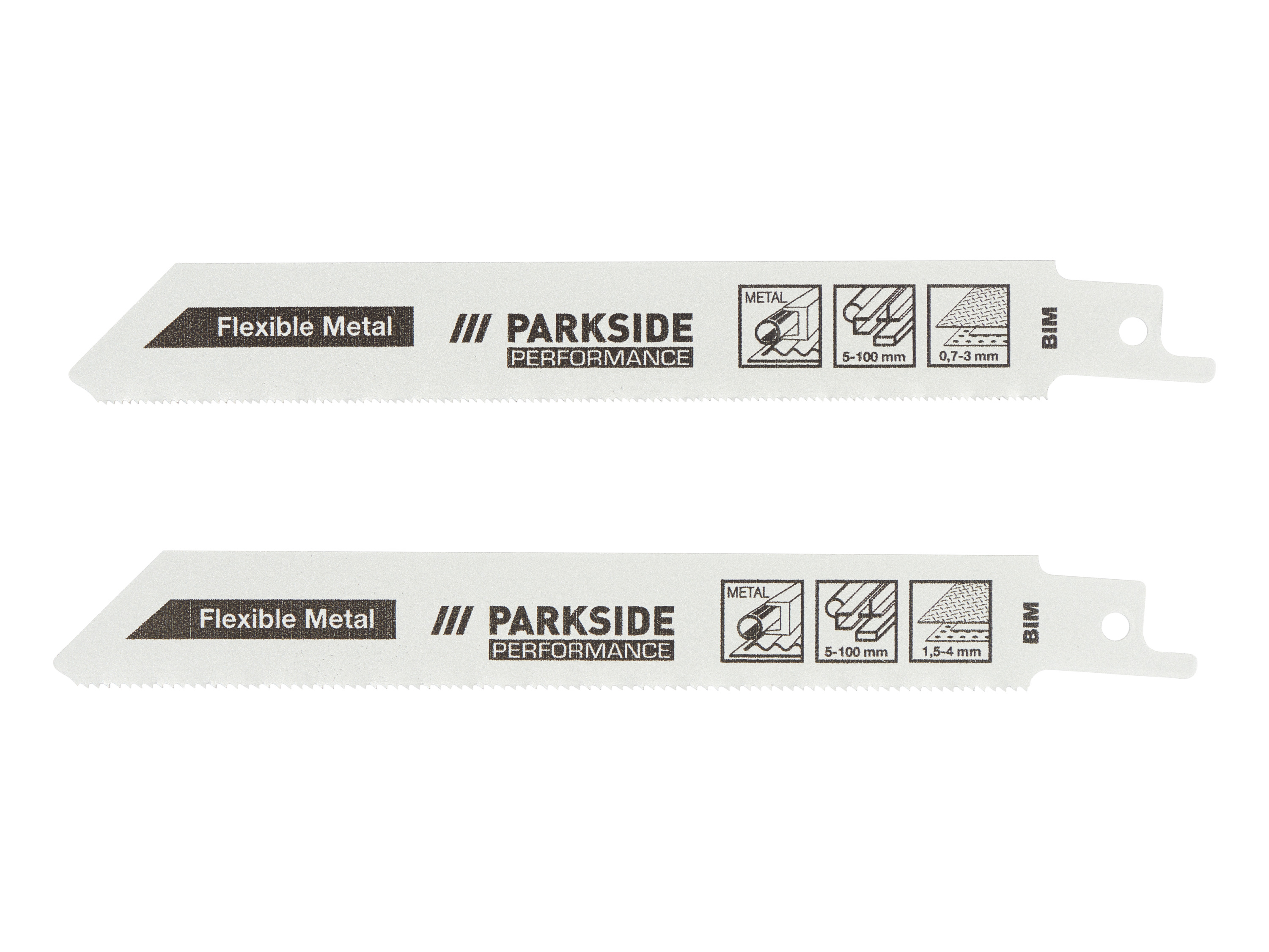 Parkside Performance® Sada pilových listů pro pilu ocasku Pfszp 3 A1, 2dílná (měkké kovy)