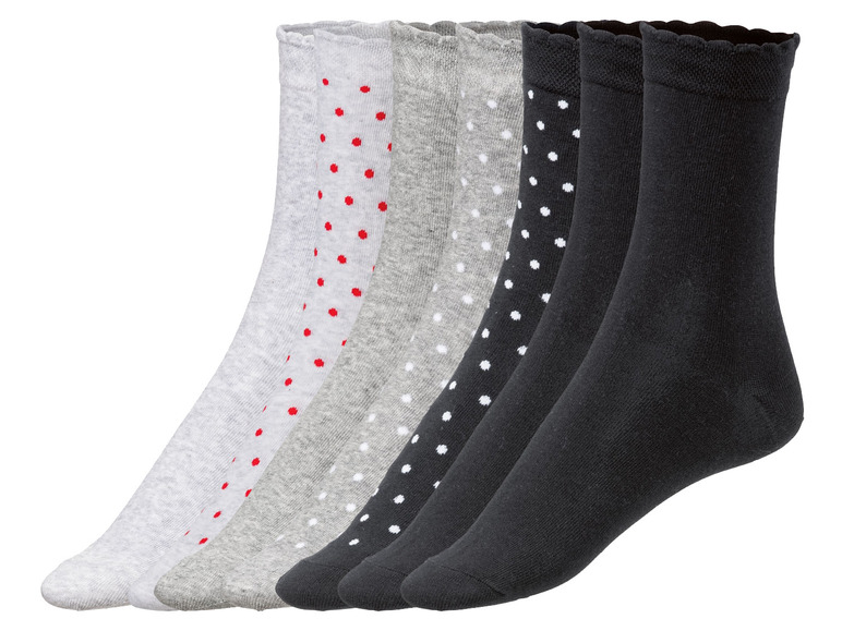  Zobrazit na celou obrazovku esmara® Dámské ponožky s BIO bavlnou, 7 párů - Obrázek 4