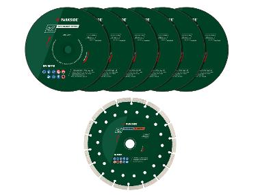 PARKSIDE® Sada řezných kotoučů / Diamantový řezný kotouč, Ø 230 mm