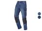 Pracovní džíny s kolenními chrániči a velkými kapsami od Parkside.