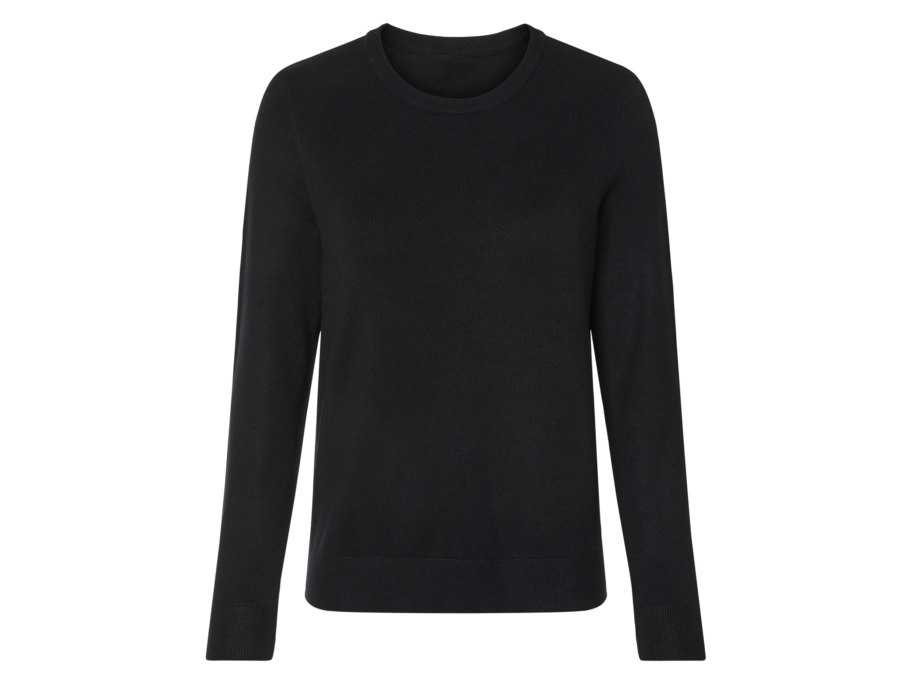 esmara® Dámský úpletový svetr (černá, L(44/46))