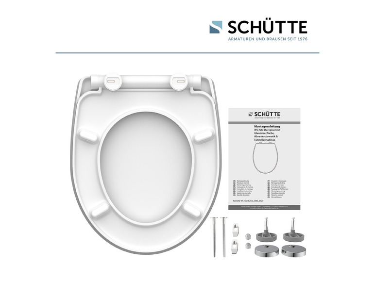  Zobrazit na celou obrazovku Schütte Záchodové prkénko se zpomalovacím mechanismem - Obrázek 23