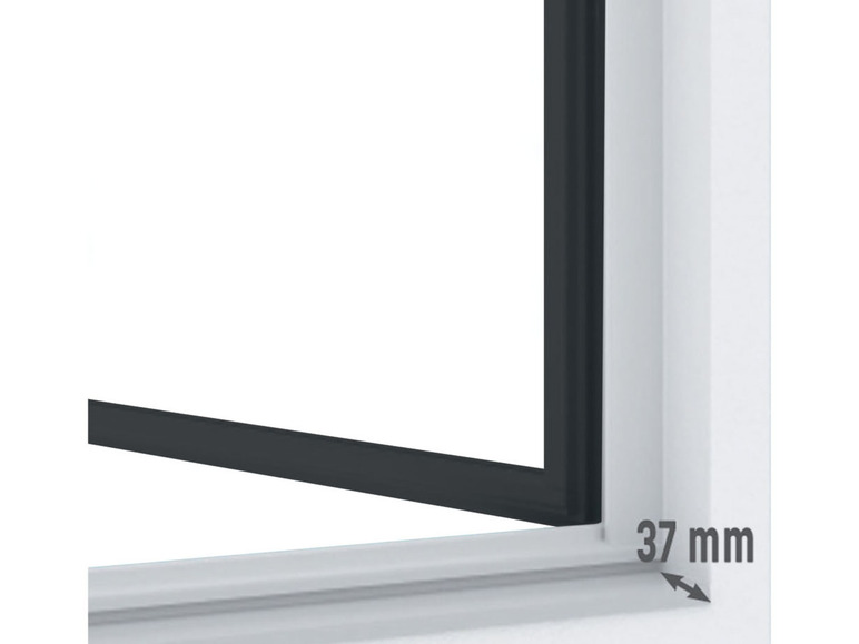  Zobrazit na celou obrazovku LIVARNO home Hliníkové dveře s ochranou proti hmyzu a upínacím rámem, 120 x 240 cm - Obrázek 13
