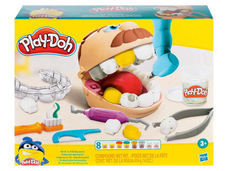 Play Doh Sada plastelíny s příslušenstvím (zubař)