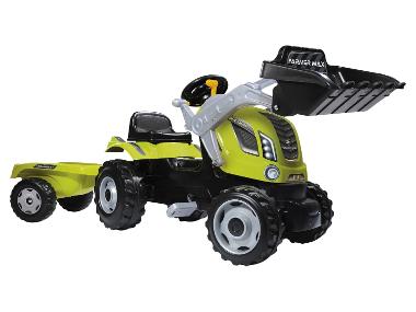 SMOBY Traktor s nakladačem a přívěsem