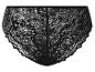 Černé krajkové dámské kalhotky, zadní pohled