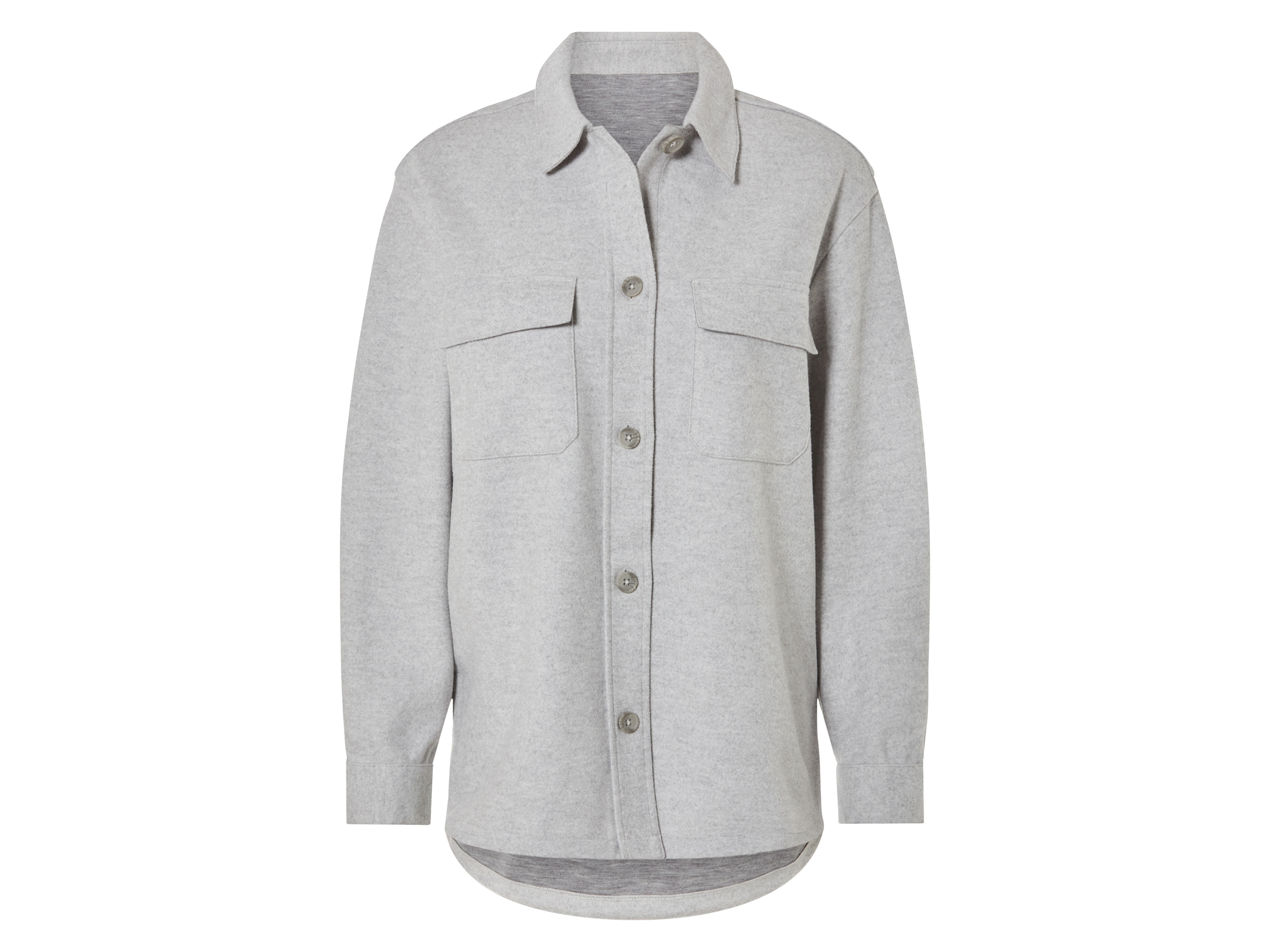 esmara® Dámský overshirt (šedá, XS (32/34))