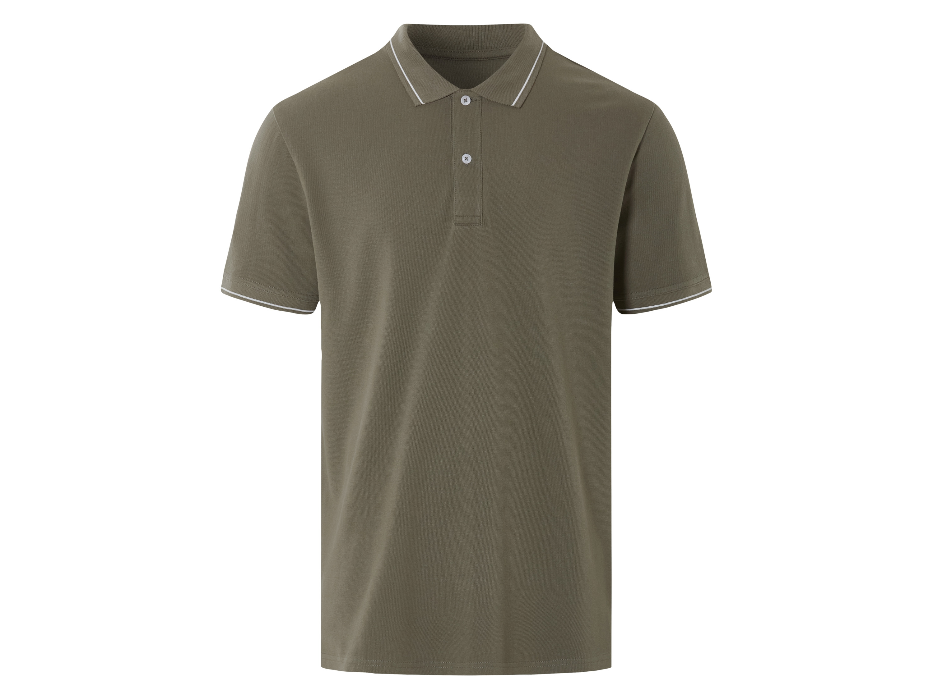 Livergy® Pánské polotriko "Regular Fit" (olivová, XXL (60/62))