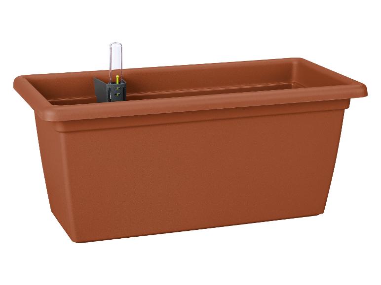  Zobrazit na celou obrazovku Sada samozavlažovacích truhlíků Winchester, 40 cm, 3dílná, cihlová - Obrázek 2
