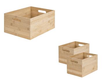 W5 Bambusový úložný box