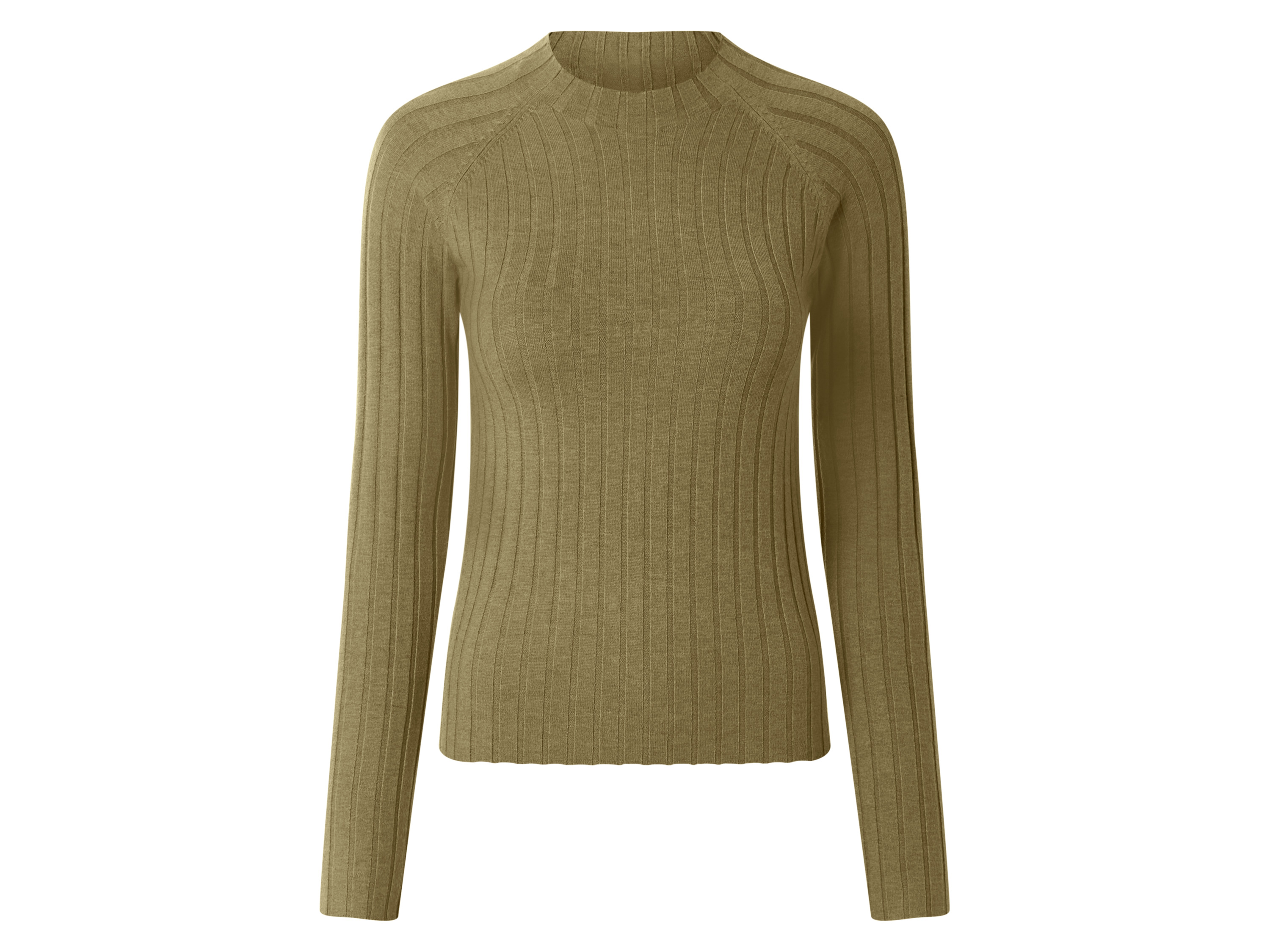 esmara® Dámský úpletový svetr (olivová, M (40/42))