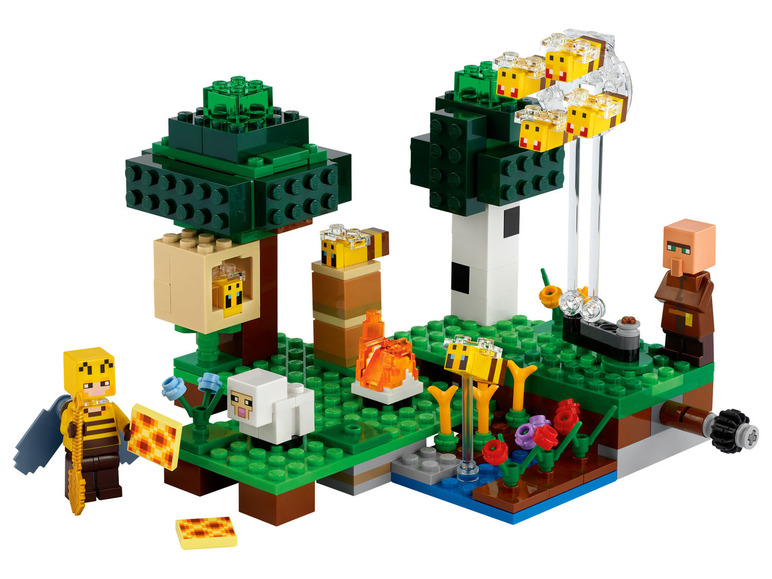  Zobrazit na celou obrazovku Lego Minecraft 21165 Včelí farma / 21171 Koňská stáj / 21178 Liščí chata / 21179 Houbový domek - Obrázek 4