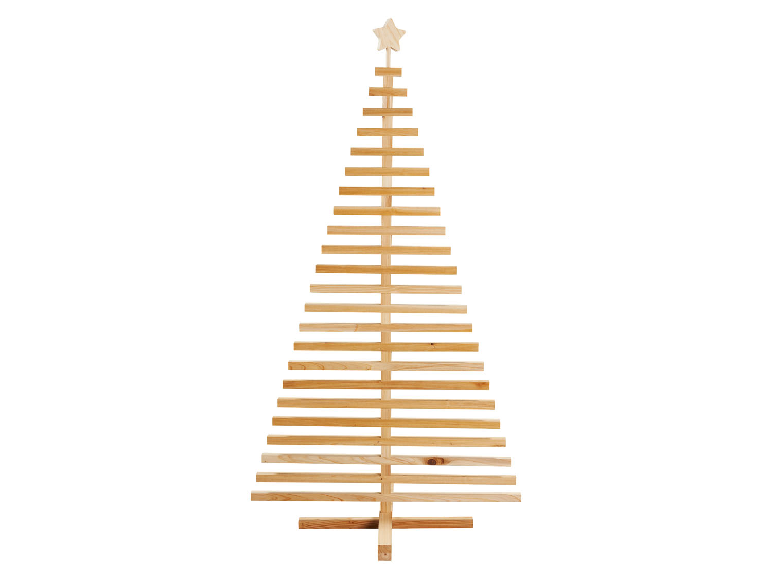 LIVARNO home Dřevěný vánoční stromek, 160 cm