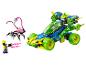 Závodní auto a pavoučí robot LEGO Hidden Side s minifigurkami