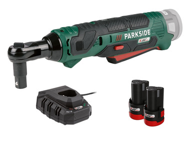 PARKSIDE® Aku ráčnový utahovák PAR 12 A1, 2x 2 Ah