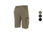 PARKSIDE khaki cargo šortky s elastickým pasem a boční kapsou.