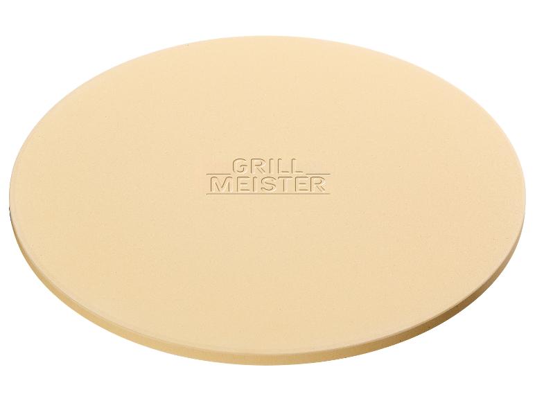 Kulatý kámen na pizzu Grill Meister v béžové barvě.