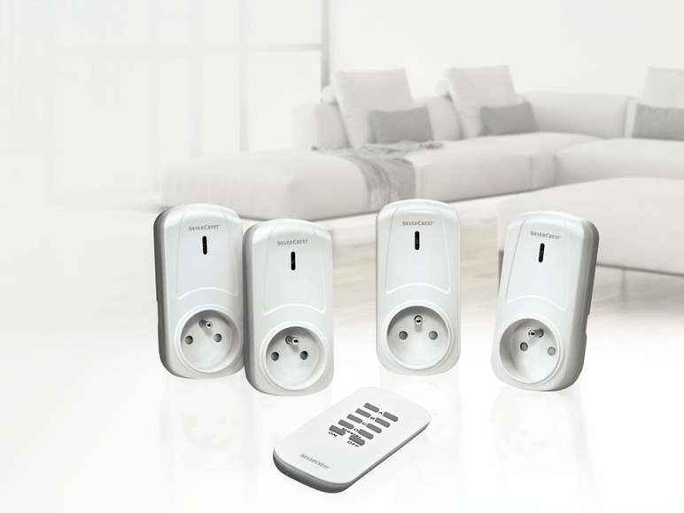 Zobrazit na celou obrazovku SILVERCREST® Sada interiérových / exteriérových rádiových zásuvek, 5dílná / 3dílná - Obrázek 3