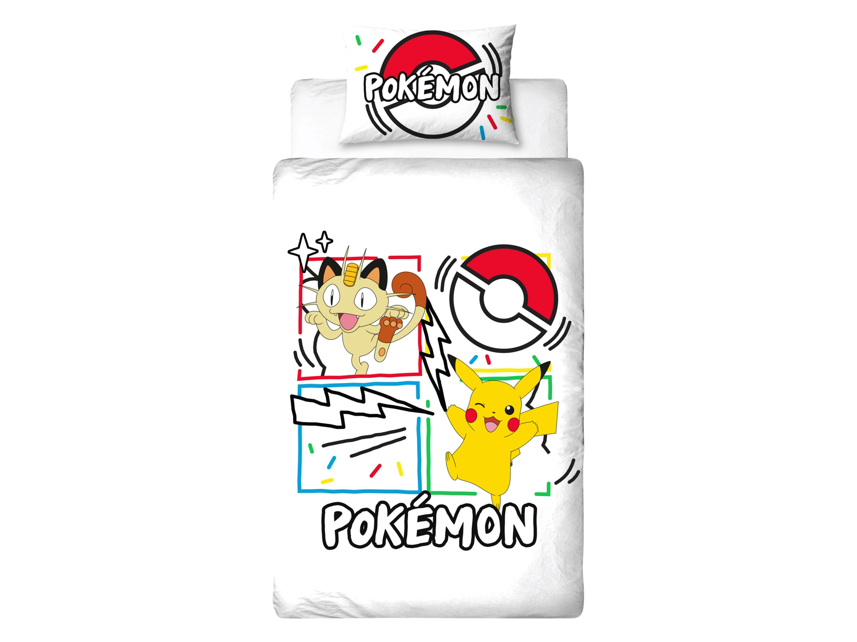 Dětské ložní povlečení, 140 x 200 cm (Pokémon)