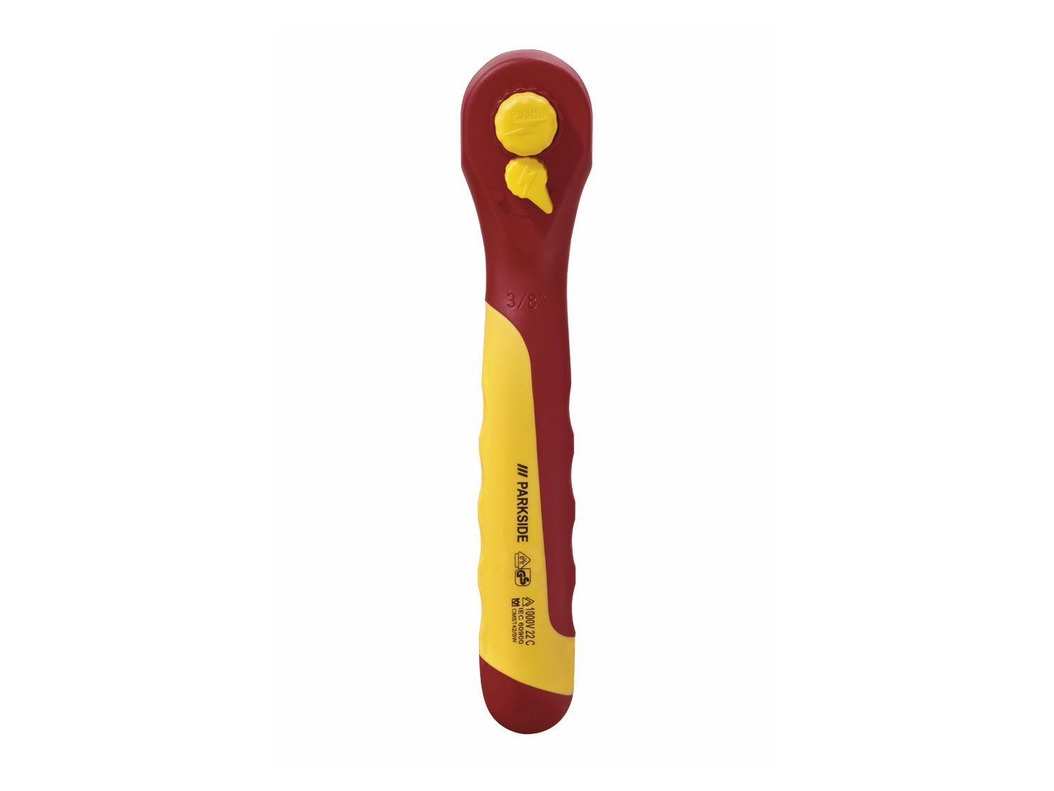 Parkside® Sada bitů 1000 V / Sada nástrčných klíčů 1000 V / Ráčna 3/8″ 1000 V (ráčna 10 mm 3/8“)