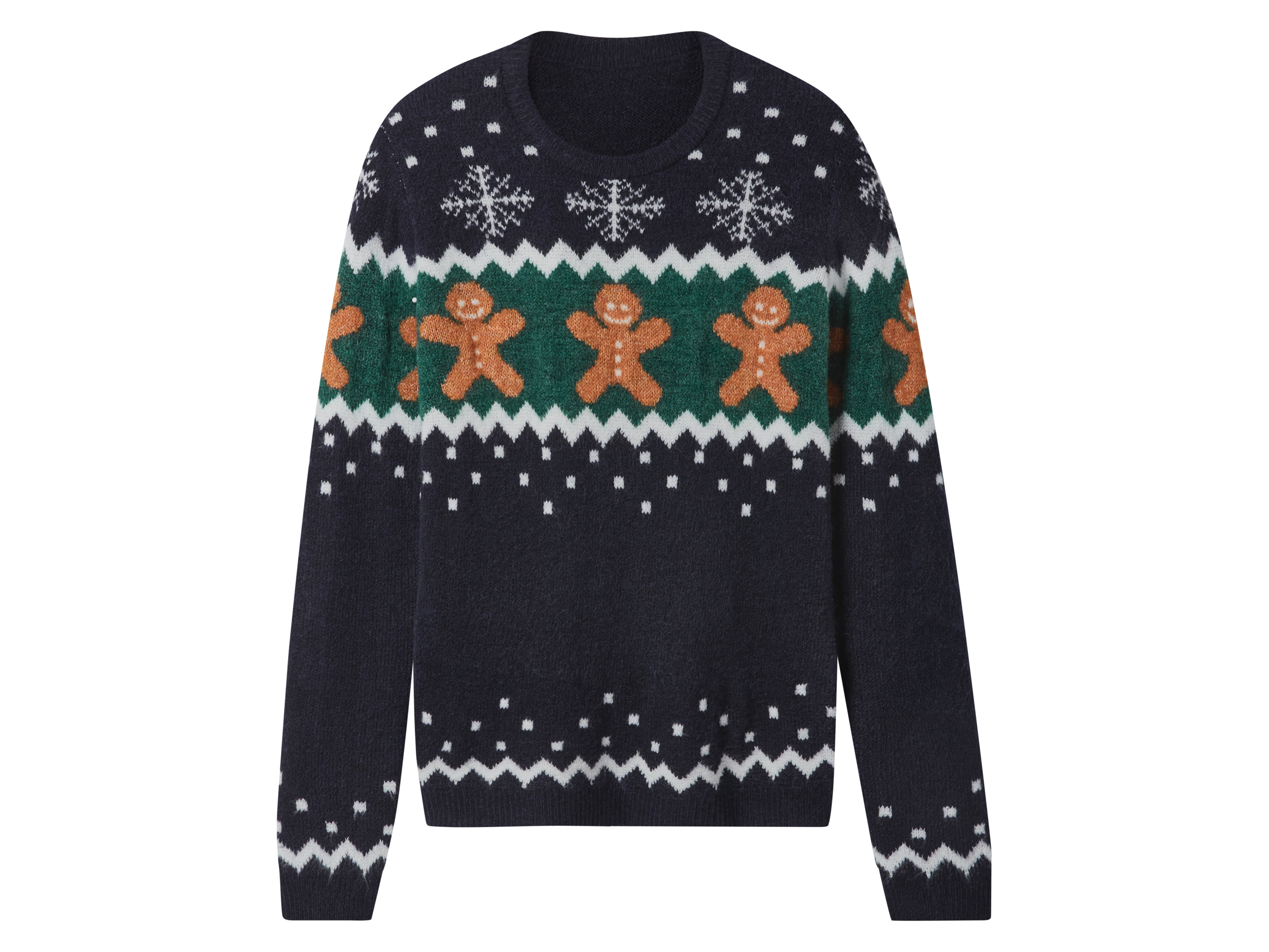 esmara® Chlapecký vánoční pletený svetr (modrá, 146/152)