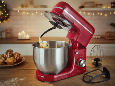 SILVERCREST® KITCHEN TOOLS Kuchyňský robot SKM 600 D3, červená
