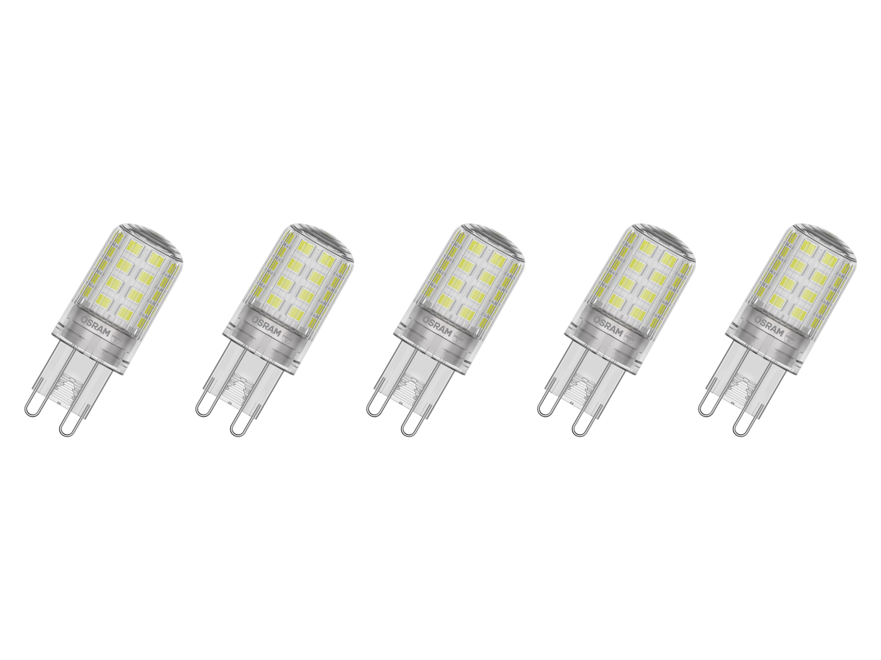 Osram Speciální LED žárovka »Base CL non-dim G9«, 5 kusů (Pin40, 2700 K, transparentní)