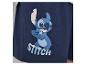 Tmavě modré šortky a tričko s motivem Disney Stitch.