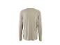 Pánské béžové tričko s dlouhým rukávem, zadní pohled