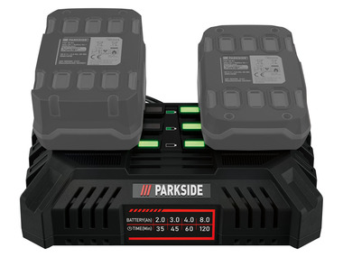 PARKSIDE® Dvojitá rychlonabíječka PDSLG 20 A1