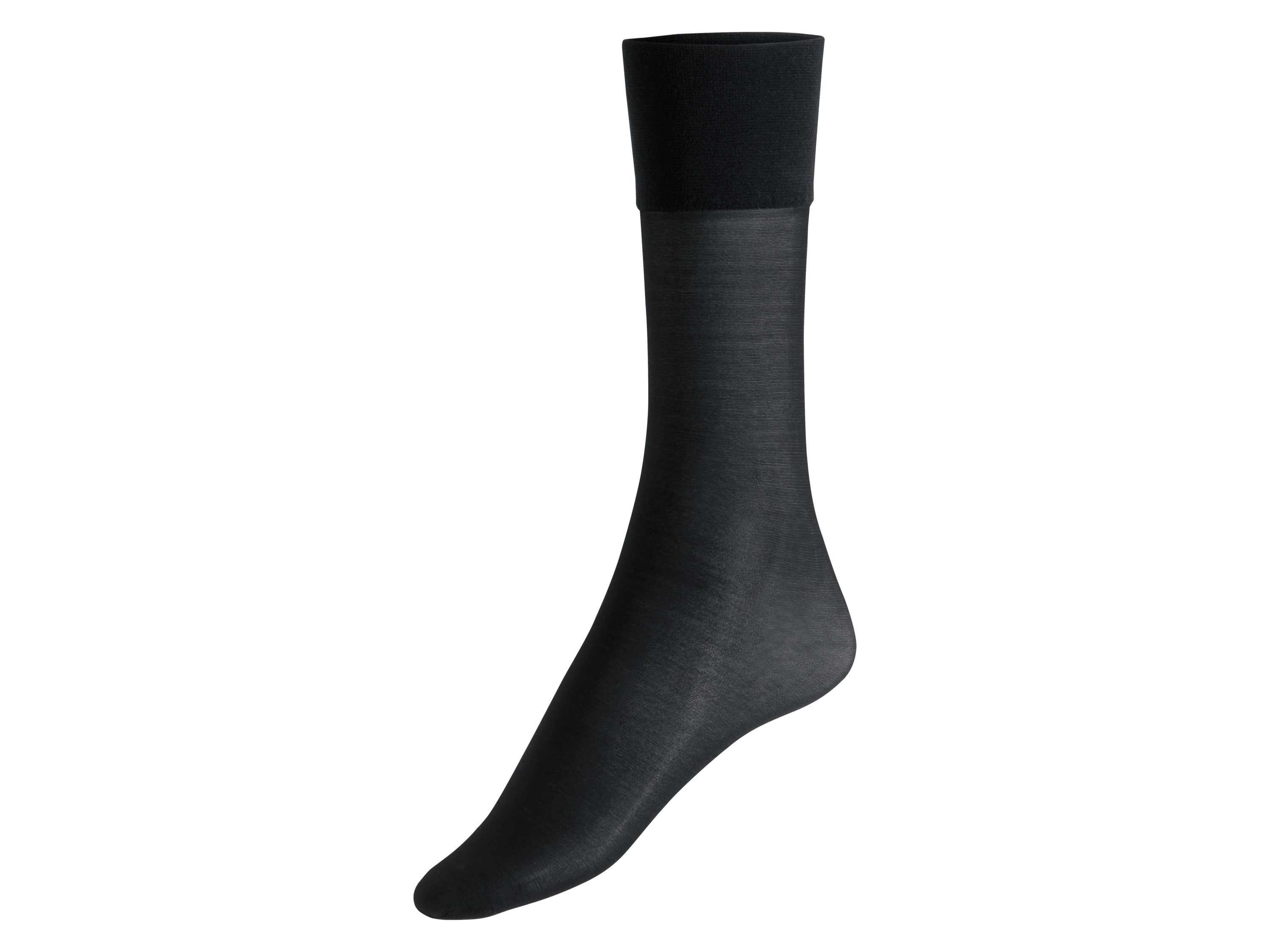esmara® Dámské podpůrné podkolenky, 2 páry (černá, 35-38)