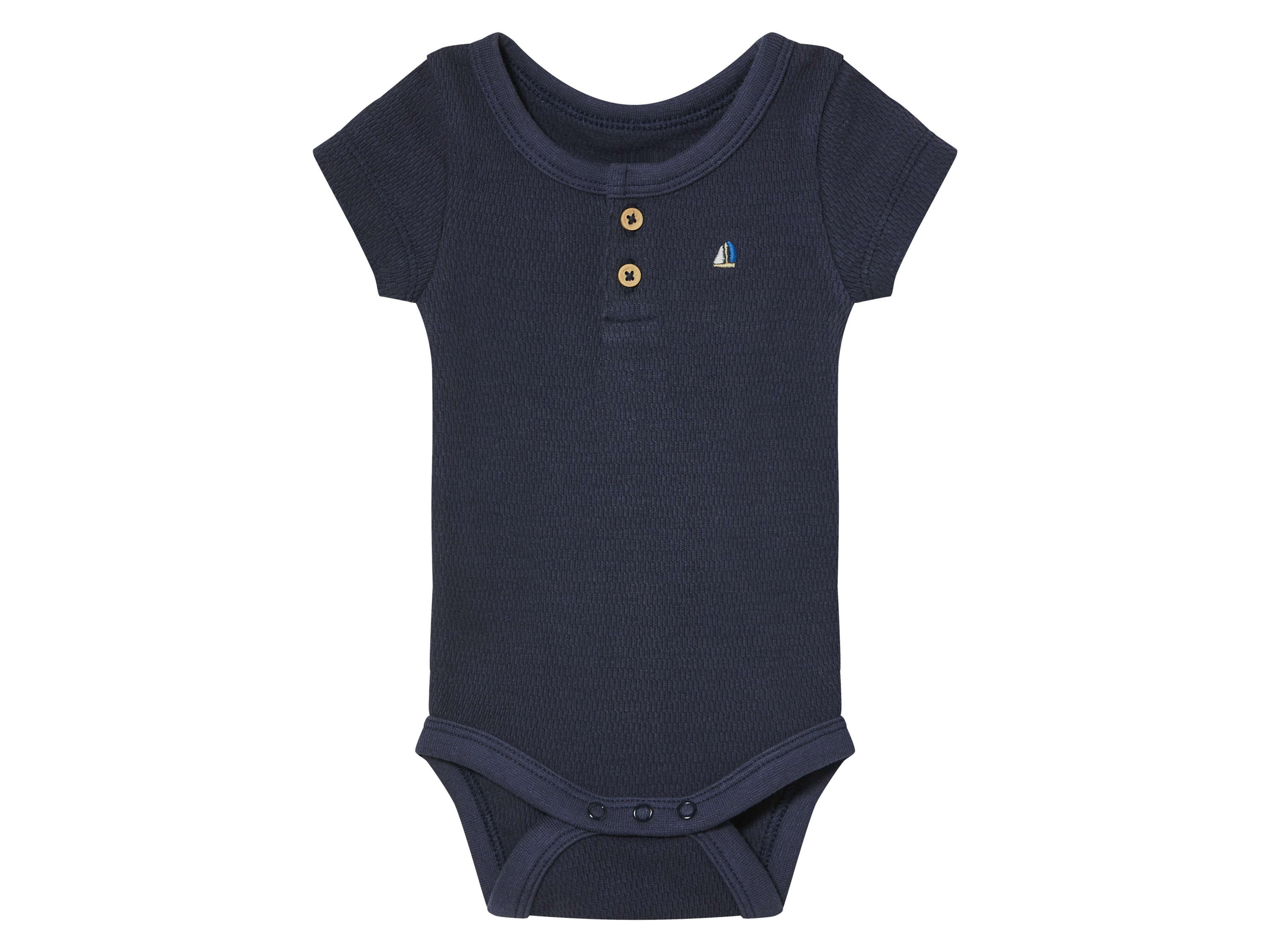 lupilu® Chlapecké body s BIO bavlnou (navy modrá, 50/56)