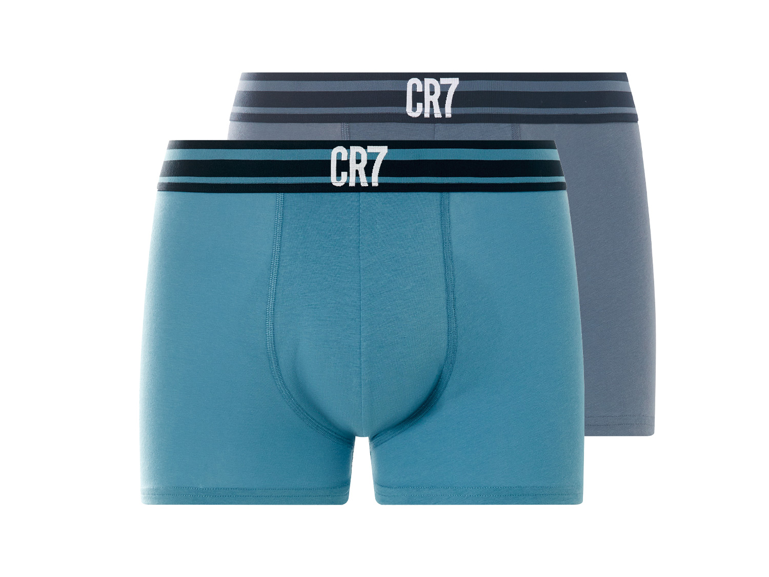CR7 PĂˇnskĂ© boxerky, 2 kusy (modrĂˇ, M)