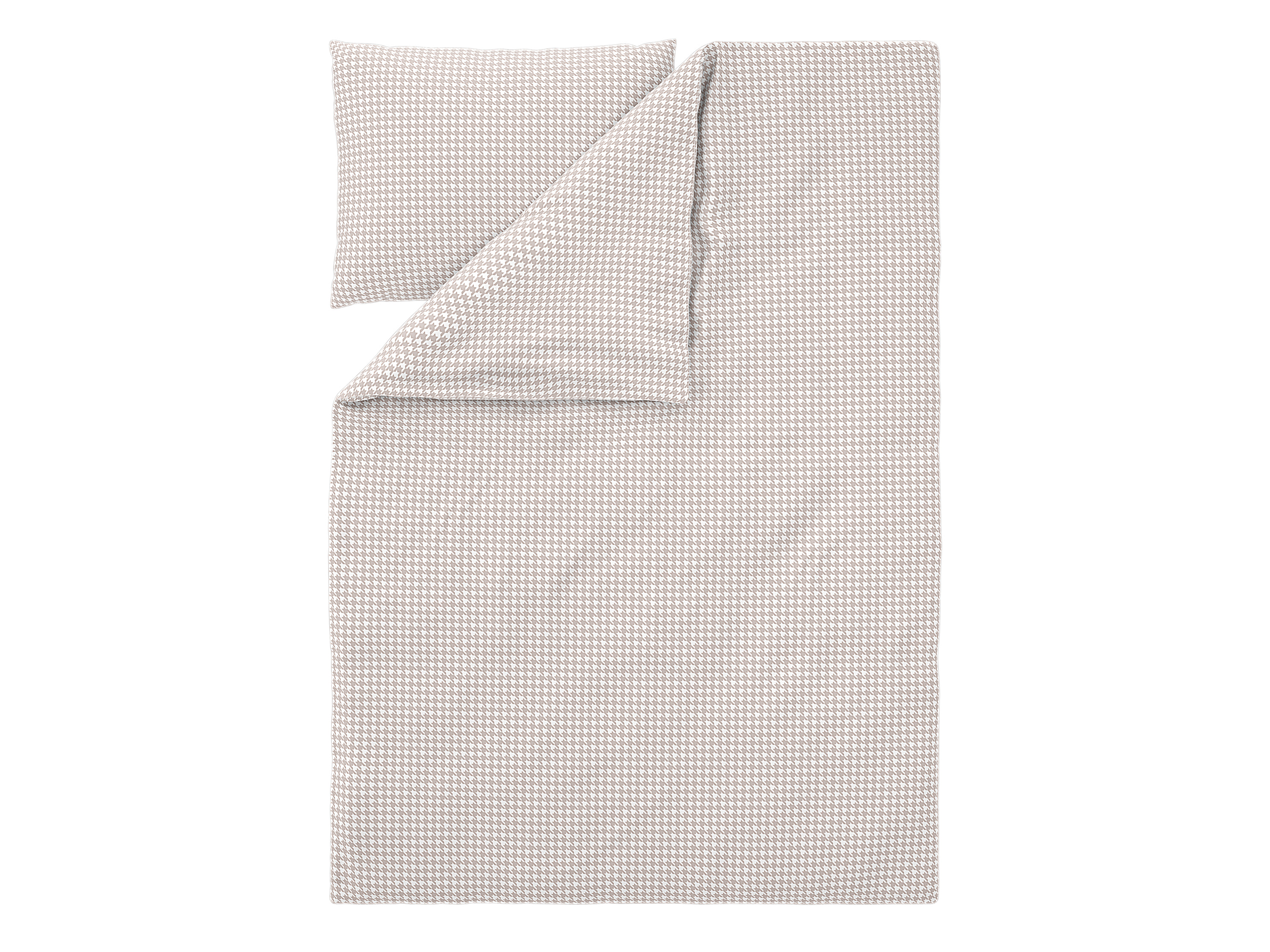 Livarno® Ložní povlečení z jemného flanelu, 140 x 200 cm, 70 x 90 cm (béžová)